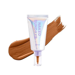 Naked Sundays BeautyScreen SPF 50 Mineral Peptide Foundation Tint, 2-in-1 Skin Tint & Mineral Sunscreen | Radiant, Buildable Coverage, Acne-Safe, Infused with Peptides