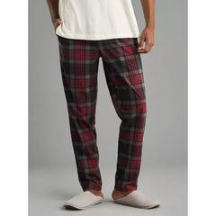 Checked Pyjamas with Pockets - Red