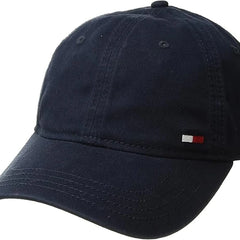 Tommy Hilfiger Men's Cotton Billy Adjustable Flap Baseball Cap
