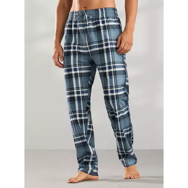 Max Fashion Checked Pyjamas - Blue