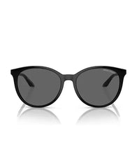 Armani AX4140SF 56MM Women's Low Bridge Sunglasses, Black