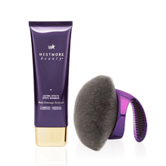 Westmore Beauty Body Coverage Perfector x Blend & Blur Body Brush Kabuki Brush Waterproof Leg & Body Makeup Tattoo Cover Up Makeup
