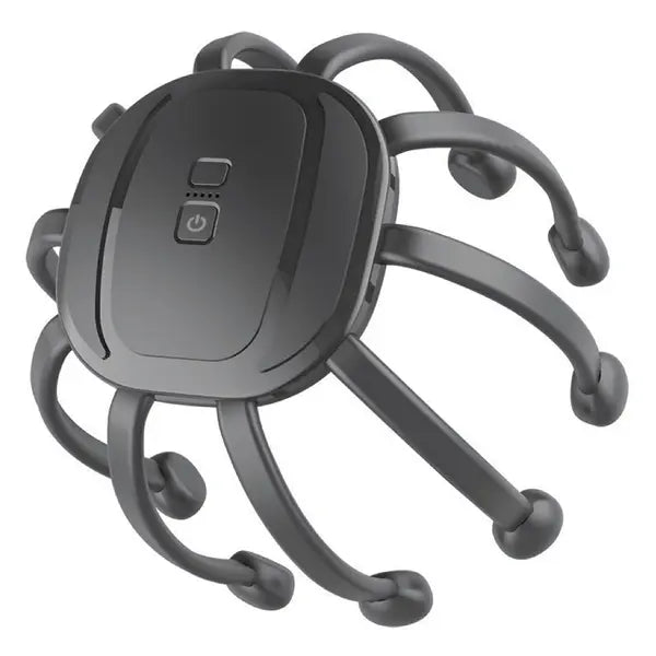 Azpen Head Massager with 14 Massaging Nodes, 5 Vibrating Modes, Bluetooth, and 360° Coverage, HMB1400