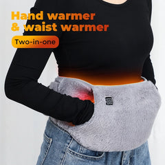 PWING Portable Cordless Heating Pad - Fast Heating Belly Wrap with 3 Heat Levels for Women & Girls