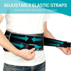 Comfytemp Cordless Heating Pad for Back Pain Relief - Battery Powered Waist Belt with Massage