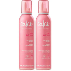 Cake Beauty Volumizing Mousse, The Big Wig High Volume, Flexible Hold Hair Mousse with 450 F Heat Protection For All Hair Types