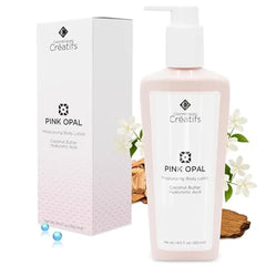 Cosmétiques Créatifs Pink Opal Moisturizing Body Lotion with Coconut Butter and Hyaluronic Acid