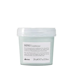 Davines MINU Conditioner, Protect And Condition Color Treated Hair, Add Shine And Detangle