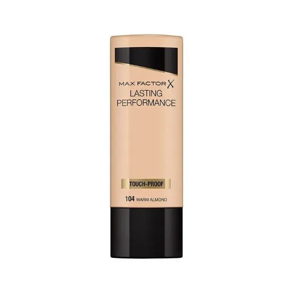 Max Factor Lasting Performance Liquid Foundation 104 Warm Almond 35 Ml