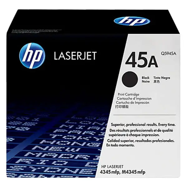 HP 45A Original LaserJet Toner Cartridge (Q5945A) - Black