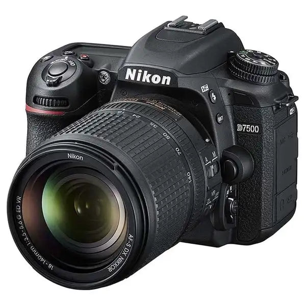 Nikon D7500 DSLR With AF-S DX NIKKOR 18-140mm VR Lens 20.9MP, Built-in Wi-Fi and Bluetooth