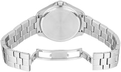 Bulova Ladies' Classic Crystal Stainless Steel 2-Hand Quartz Watch, Pave Dial Style: 96L236, Silver, Crystal Quartz Silver-Tone Stainless Steel Bracelet - Silver