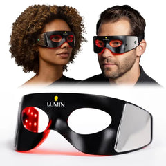 Lumin Luminator LED Eye Mask for Men and Women Skincare - Anti-Aging, Boost Collagen, Reduce Dark Circles & Wrinkles, Red Light Therapy for Under-Eye Treatment & Rejuvenation