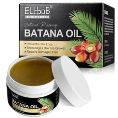 ELBBUB Raw Batana Oil for Hair Growth and Repair -100% Pure, Unrefined Oil from Honduran Rainforests Prevent Hair Loss and Enhances Hair Thickness in Men & Women