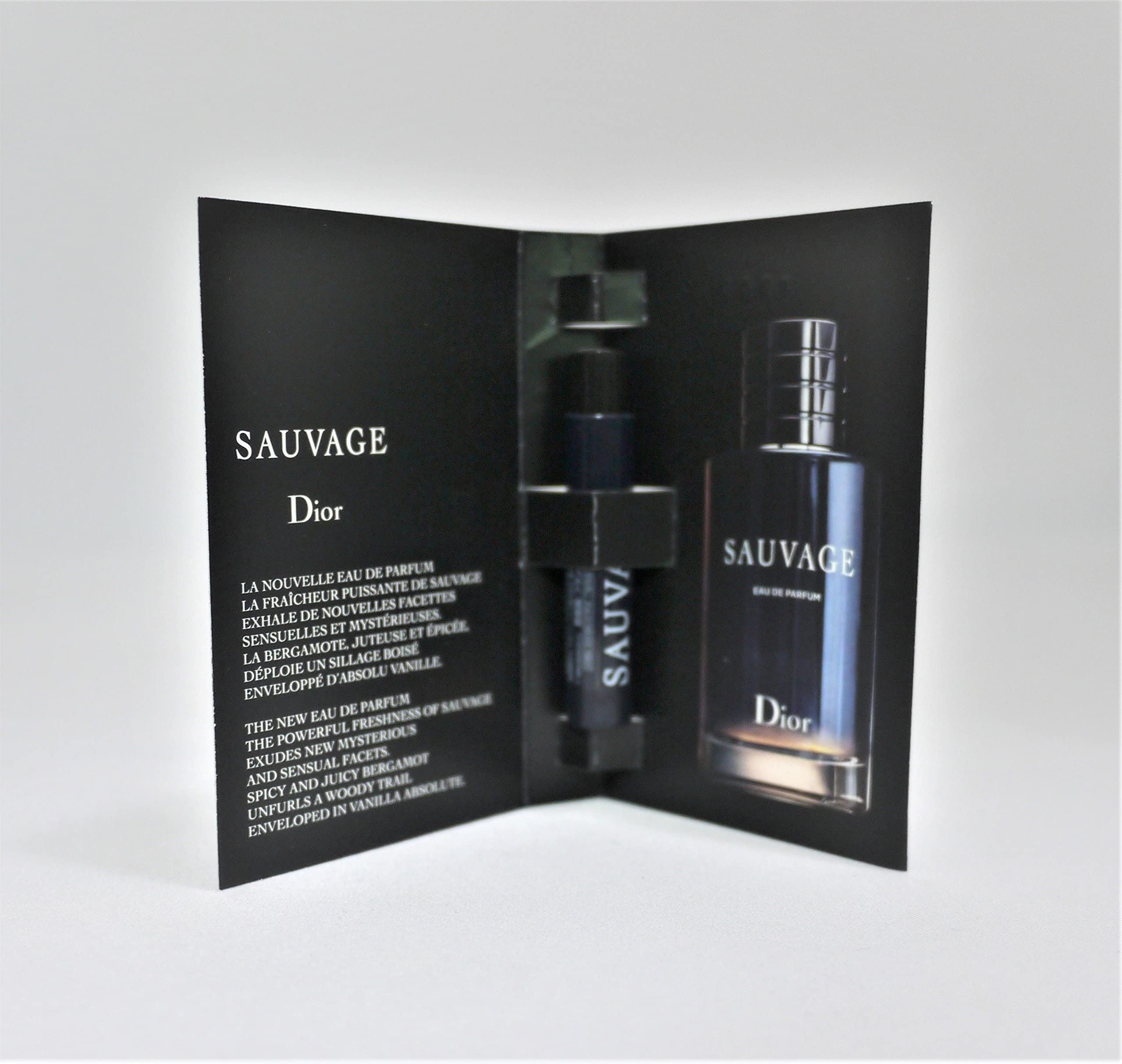 Dior 2018 Sauvage Eau de Parfum Sample Vial Spray .03 oz / 1 ml