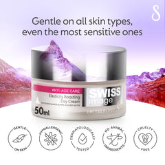 Swiss Image Anti-Age Care Elasticity Boosting Face Day Cream, Face Anti Wrinkle Cream for Women, Reduces Appearance of fine Lines & Wrinkles, Moisturizes Skin, Suitable for All Skin Types, 50ml