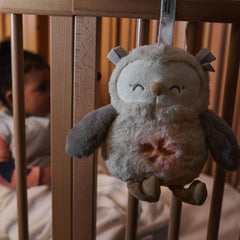 Tommee Tippee Deluxe Baby and Toddler Sound and Light Sleep Aid with White Noise, CrySensor and Nightlight, USB-Rechargeable and Machine Washable, Ollie The Owl