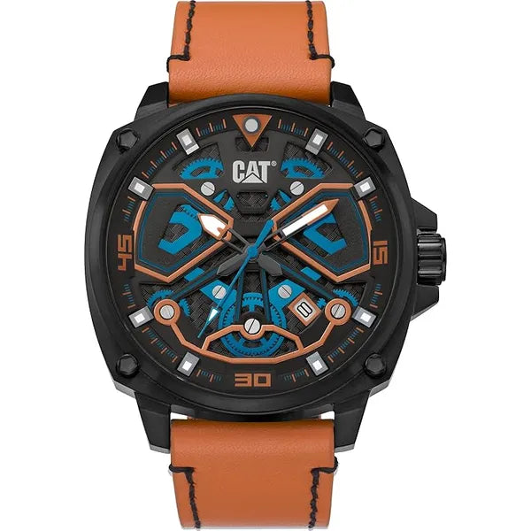 CAT black case Analog Watch for Men