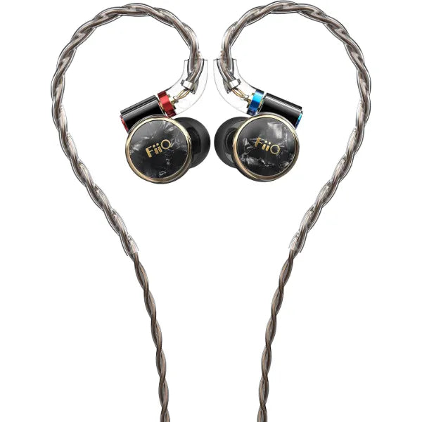 FiiO FD3 Earphones in-Ear Earbuds High Resolution 1DD Bass Heavy MMCX Connector - Black
