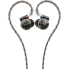 FiiO FD3 Earphones in-Ear Earbuds High Resolution 1DD Bass Heavy MMCX Connector - Black