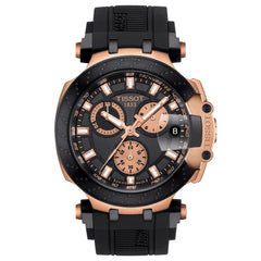 Tissot Chronograph Black Strap Men's Wrist Watches - T115.417.37.051.00 - Black