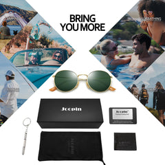 Joopin Sunglasses Men and Women Polarized Square UV400 Protection for Driving Beach Golf Cycling Hiking
