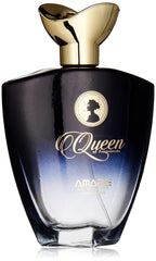 Queen By Amare: Eau de Toilette Spray | EDT Women's Fragrance | Cologne for Women | Perfume for Women | Fruity and Peach Fragrance | Long-lasting Perfume for Women | Ideal Gift | 100ml