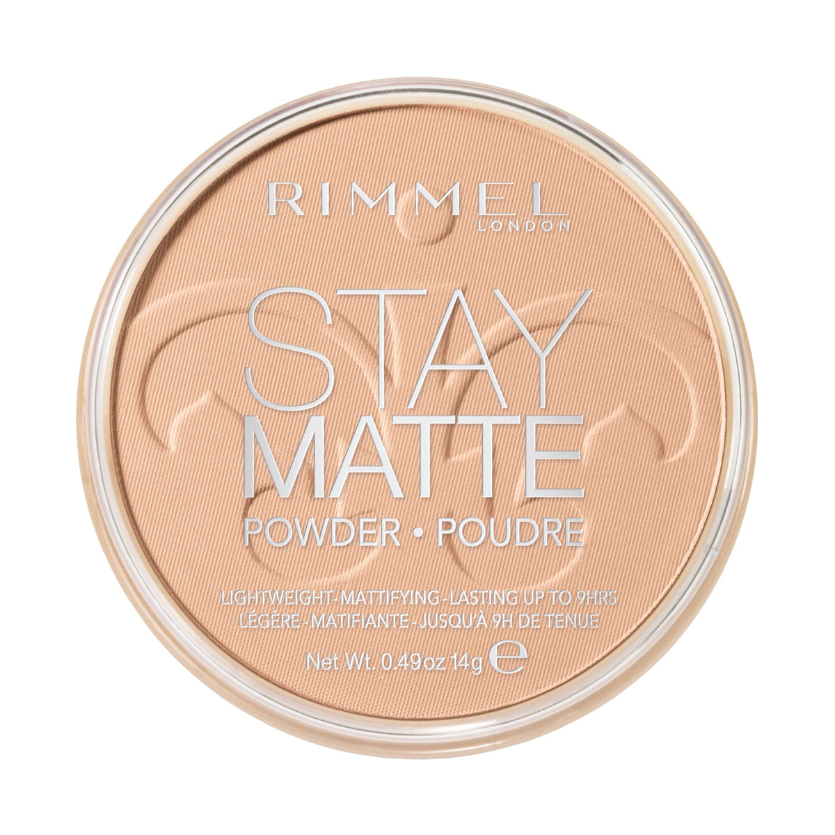 Rimmel London Stay Matte Pressed Powder, 005 Silky Beige