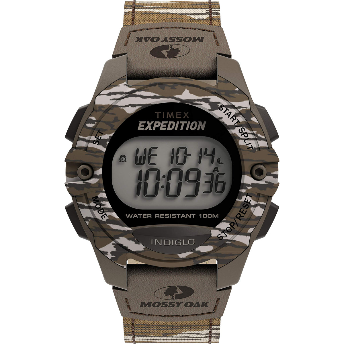 Timex Men's Expedition Digital CAT 39mm Watch - Mossy Oak Original Bottomland Camo