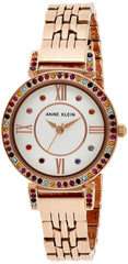 Anne Klein Women's Premium Crystal Accented Bracelet Watch, AK/2928