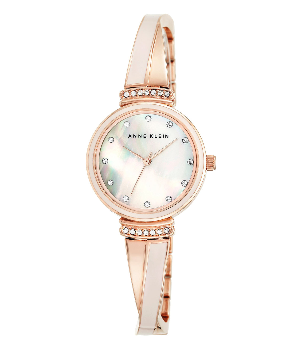 Anne Klein Womens Quartz Watch, Analog And Stainless Steel- AK-2216BLRG