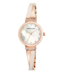 Anne Klein Womens Quartz Watch, Analog And Stainless Steel- AK-2216BLRG