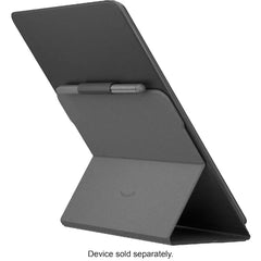 Amazon Kindle Scribe Plant Based Leather Folio Cover With Magnetic Attach - Black