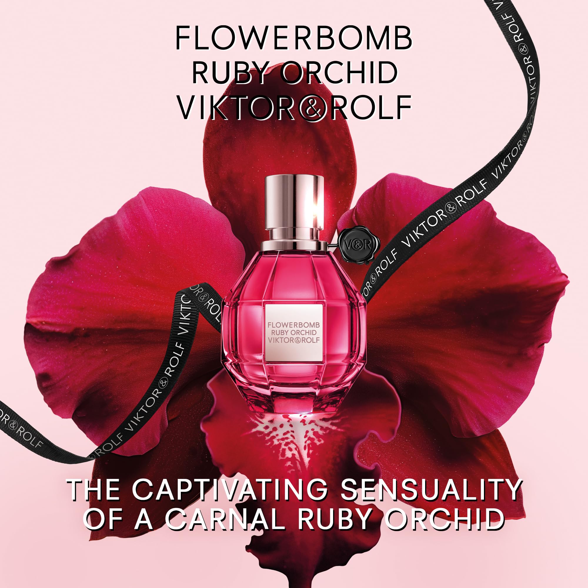 Viktor & Rolf Flowerbomb Ruby Orchid for Women - 3.4 oz EDP Spray