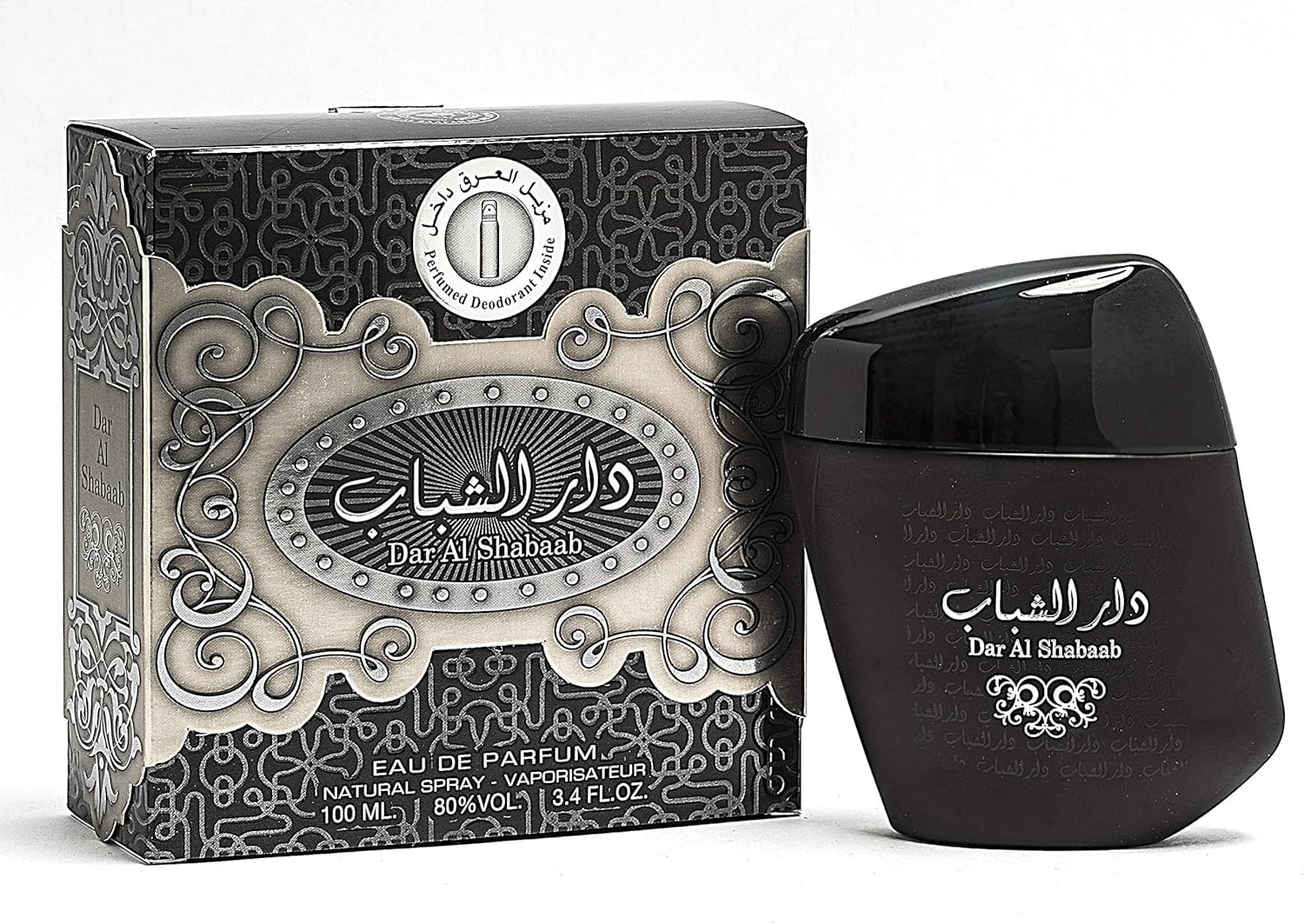 Ard Al Zaffran DAR SHABAB EAU DE PERFUME 100ML FREE DEO INSIDE