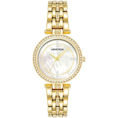 Armitron Women's Genuine Crystal Watch - Gold