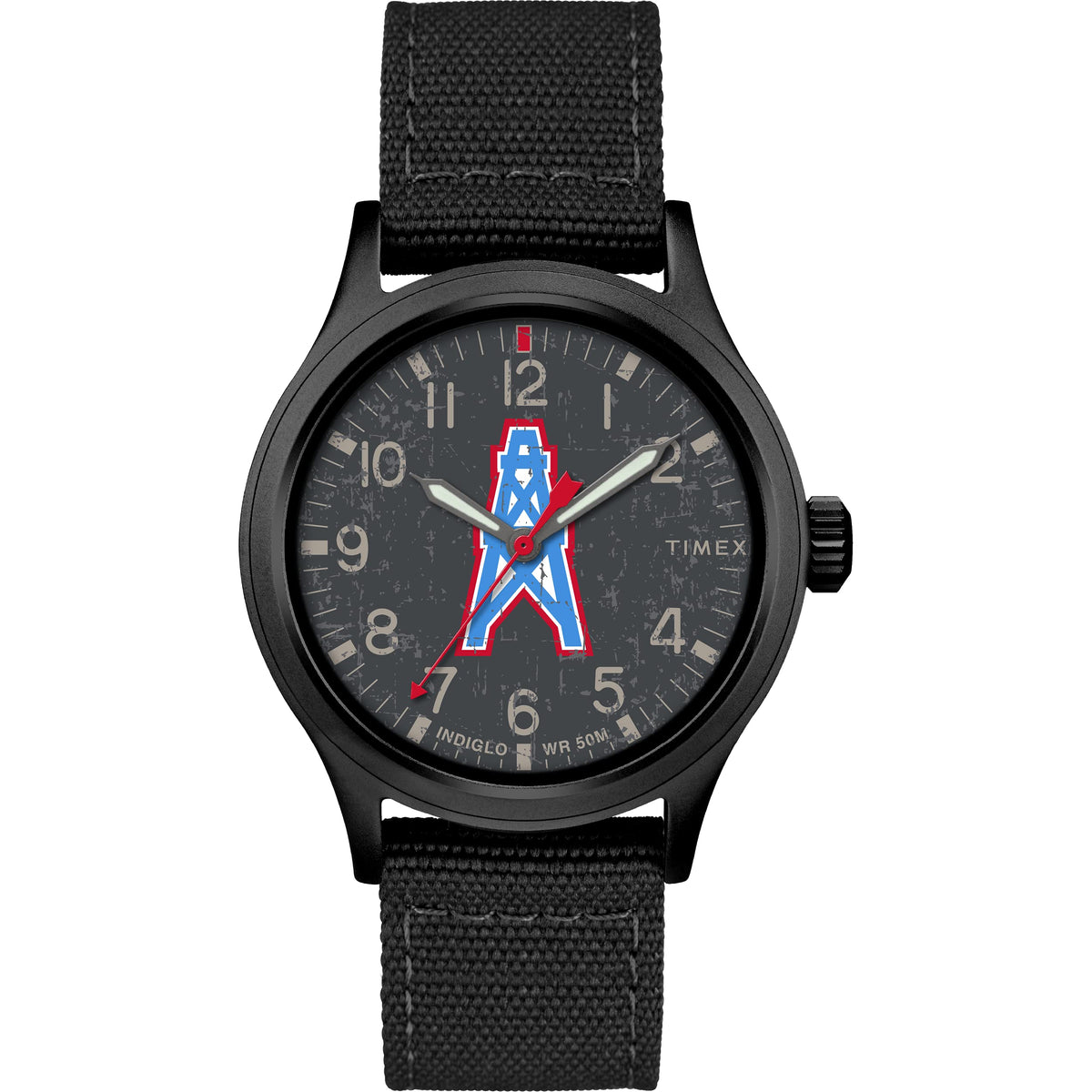 Timex Tribute Men's NFL Scout 40mm Quartz Fabric Strap - Tennessee Titans