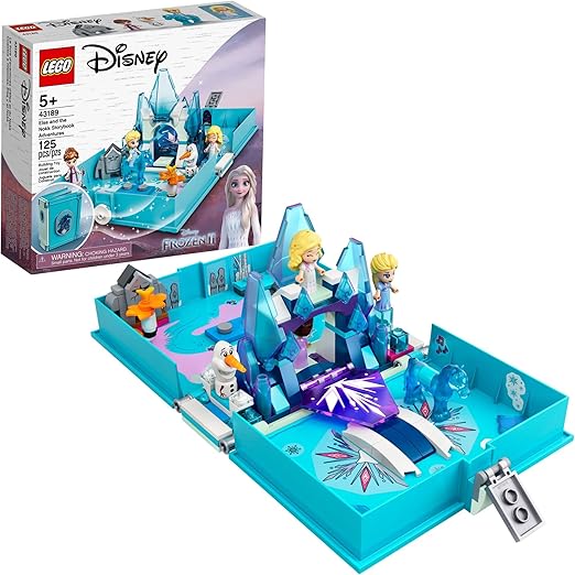 LEGO Disney Elsa and The Nokk Storybook Adventures 43189; A Popular Building Toy or Fun Kit, New 2021 (125 Pieces)