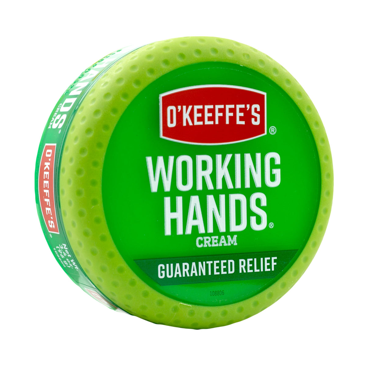 O'Keeffe's Working Hands Hand Cream for Extremely Dry, Cracked Hands, 3.4 Ounce Jar, (Pack of 10)