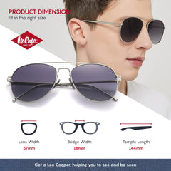 Lee Cooper Men & Women Polarised Sunglasses
