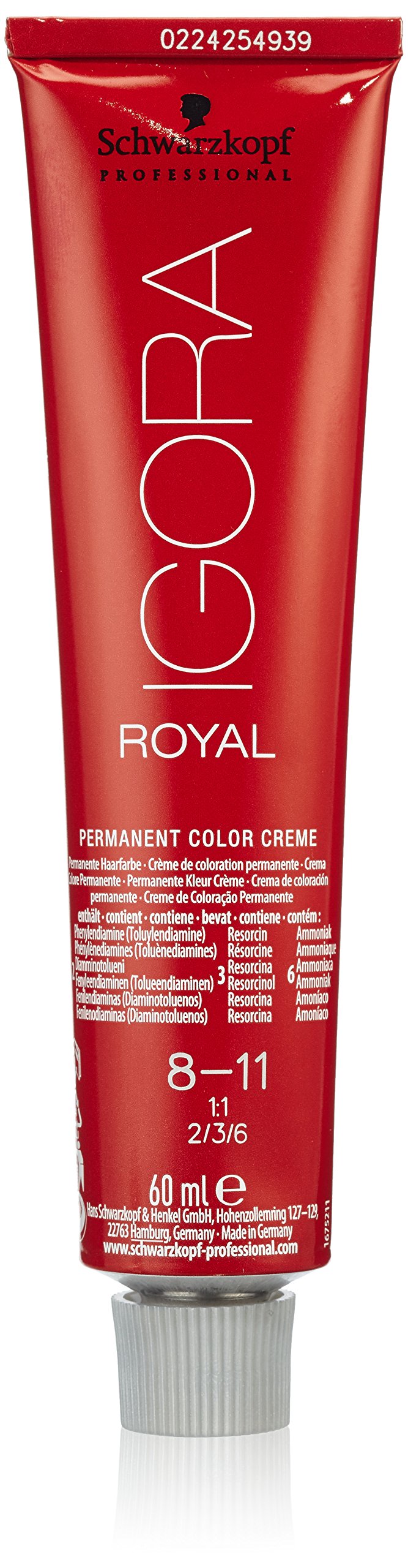 Schwarzkopf Igora Royal Hair Color 8-11 Dark Blonde – 60ml