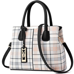 COCIFER Purses and Handbags for Women Shoulder Tote Bags Top Handle Satchel (XMQB882) - Black