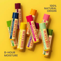 Burts Bees Pomegranate Moisturizing Lip Balm Twin Pack for Unisex - 2 x 0.15 oz