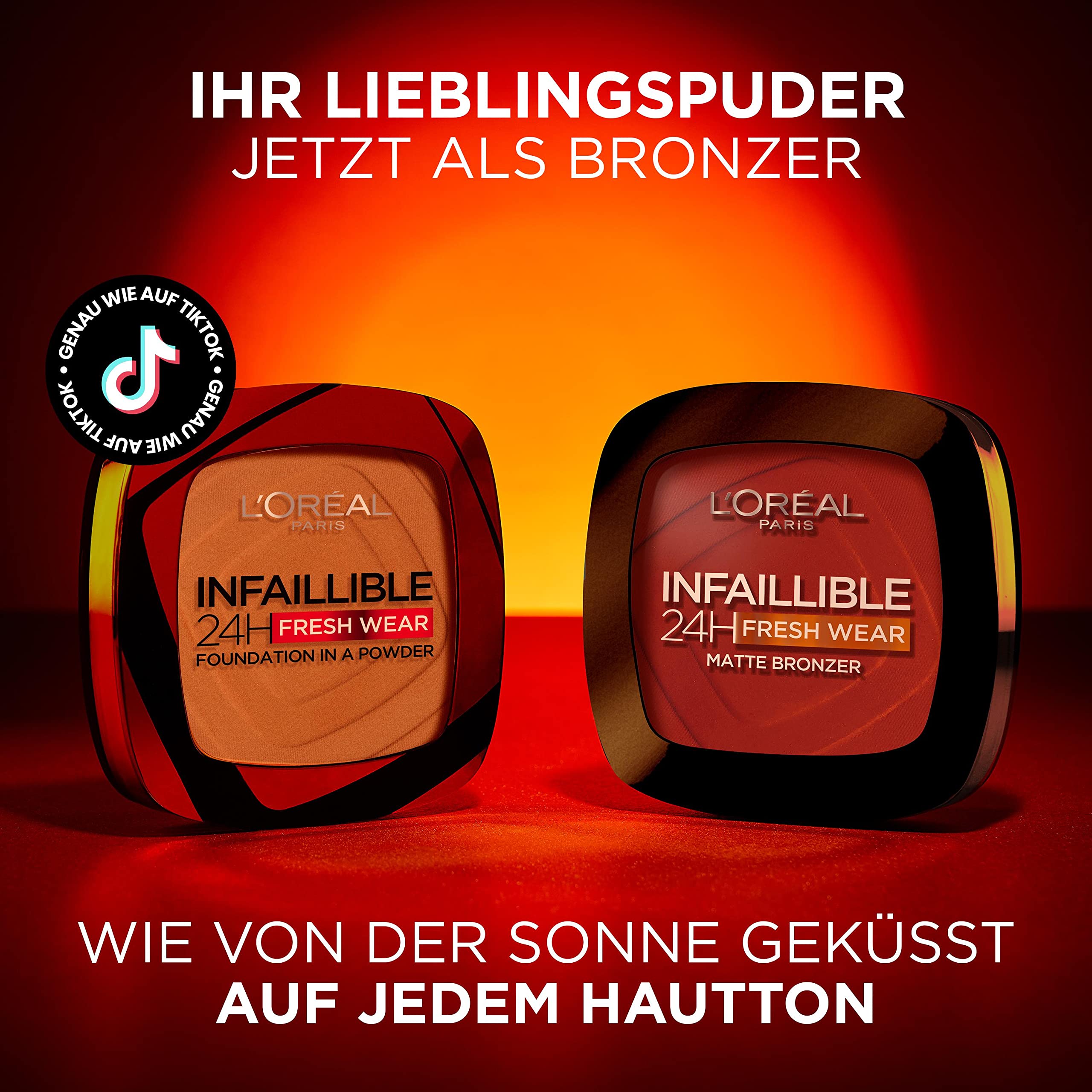 L’Oréal Paris L’Oréal Paris, Infallible 24H Fresh Wear Bronzer, 350 Medium