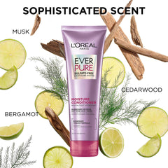 L’Oréal Paris EverPure Sulfate Free Moisture Conditioner, 8.5 Fl. Oz
