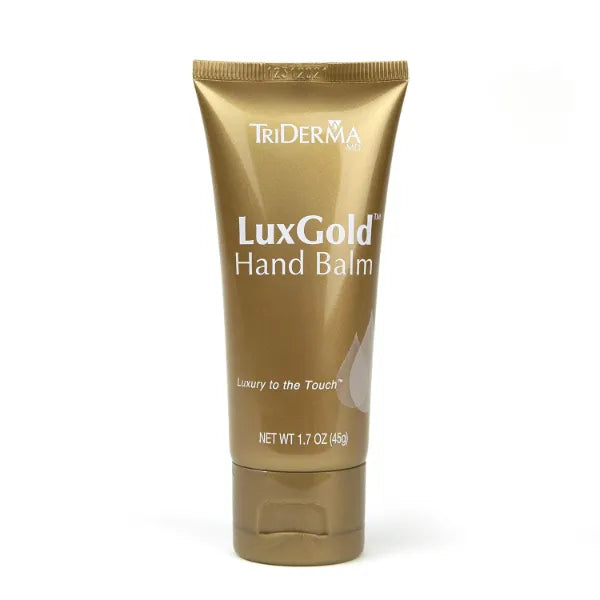 TriDerma LuxGold Hand Balm – Intensive Moisturizing, Hydrating, Softening & Skin Repair Formula for Dry, Aging Hands