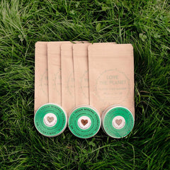 Love the Planet Vegan Mineral Foundation Shade Honey in Refillable Tin