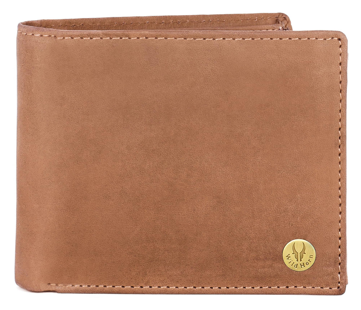 WildHorn Brown Men's Wallet - Tan Hunter