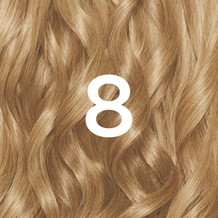 Garnier Nutrisse Permanent Hair Dye, Natural-looking, hair colour result, For All Hair Types, 8 Blonde