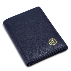 HAMMONDS FLYCATCHER Genuine Leather Wallet for Men | RFID Protected for Daily use (Croc Blue)